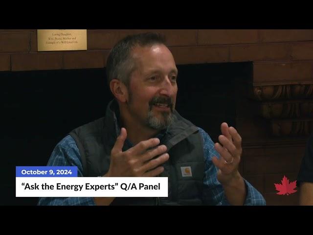 Ask the Energy Experts QA Panel | 10/09/2024