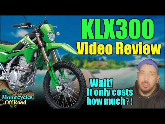 Kawasaki KLX300 full video review, Is it he best priced dual sport motorcycle on the market?