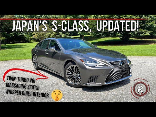 The 2021 Lexus LS 500 Is A Revised Japanese Flagship Luxury Sedan