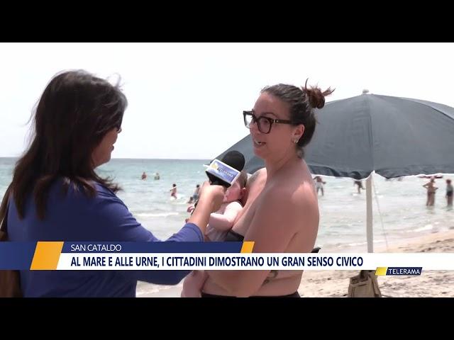 Al mare e alle urne, i cittadini dimostrano un gran senso civico