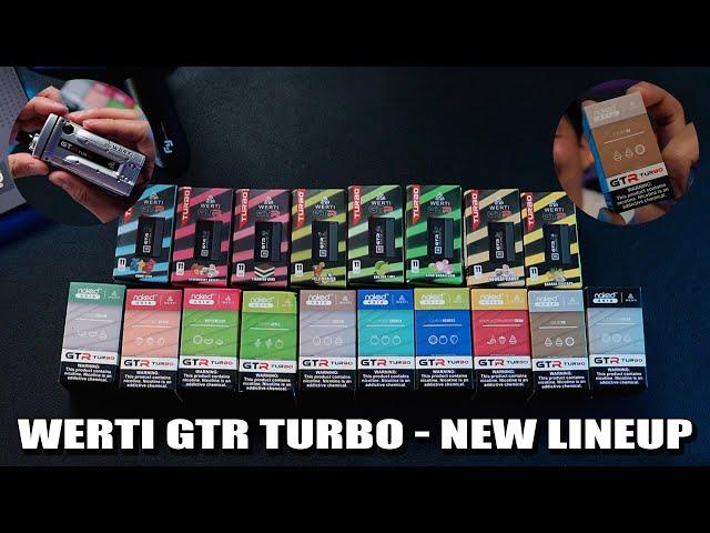 WERTI GTR TURBO NEW LINE UP + NAKED COLLAB