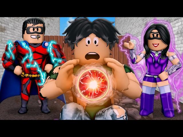 His REAL Parents Were SUPERHEROES! (A Roblox Movie)