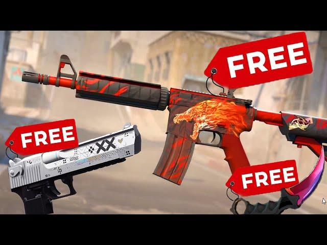 How to get free CSGO skins..