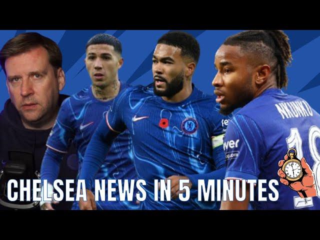 CHELSEA NEWS IN 5-MINUTES | NKUNKU FREAKS OUT | REECE JAMES INJURY SHOCKER | ENZO FERNANDEZ LEAVING?