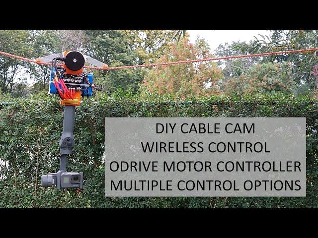 DIY cable cam  with ODrive / ODESC / ... (RC PWM input)