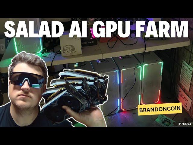 Renting GPUs not Mining SALAD Farm Update