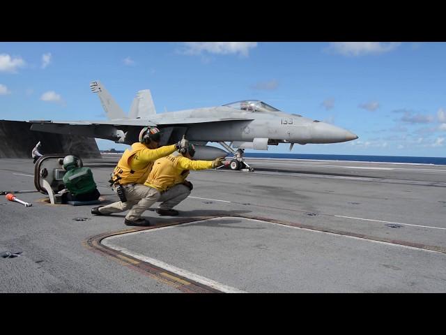 Shooting F-18 Super Hornet Topside