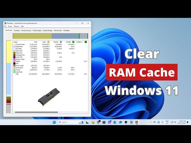 How to Clear RAM Cache in Windows 11