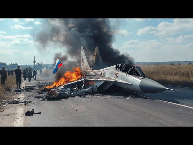 1 minute ago! US F-16 pilot shot down Russian MIG-29, see what happened!