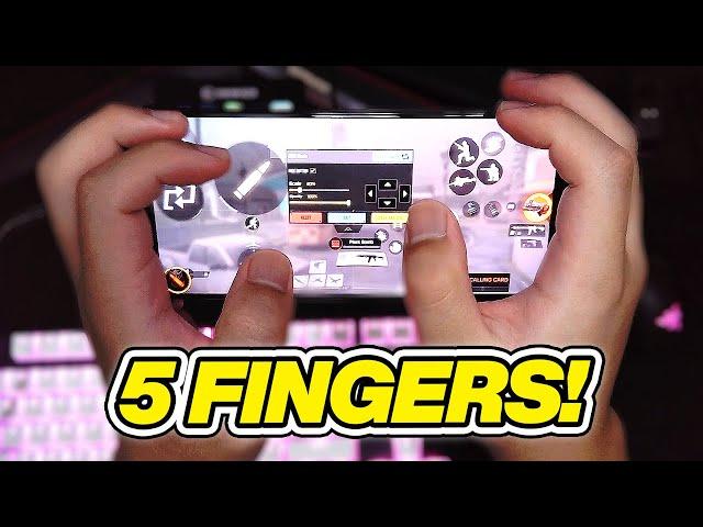 COD Mobile 5 Finger Handcam Gameplay