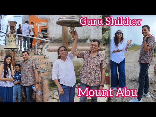 ગુરુ શિખર માઉન્ટ આબુ//Guru Shikhar Mount Abu #mountain #roadtrip #travelvlog