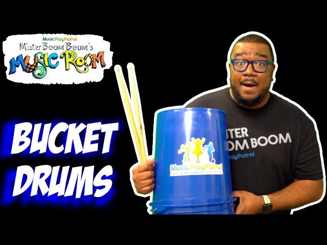 Bucket Drumming Play-Along for Kids & Preschool - Old Macdonald Had a Farm with Mister Boom Boom