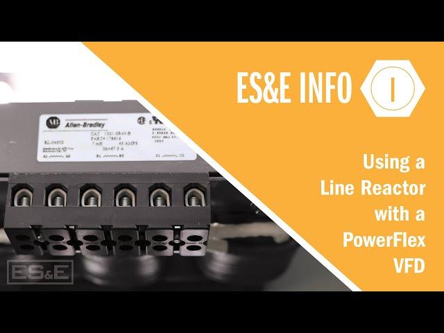 Using a Line Reactor with a PowerFlex VFD