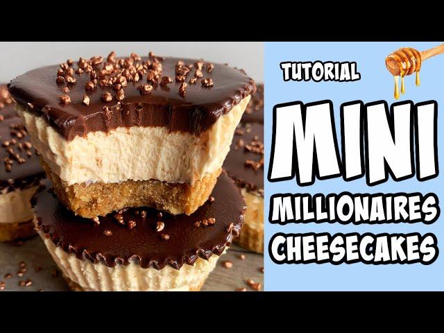 Mini Millionaires Cheesecakes Recipe tutorial #Shorts