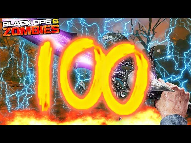 BLACK OPS 6 ZOMBIES: ROUND 100 CITADELLE DES MORTS EASTER EGG SPEEDRUN!!!