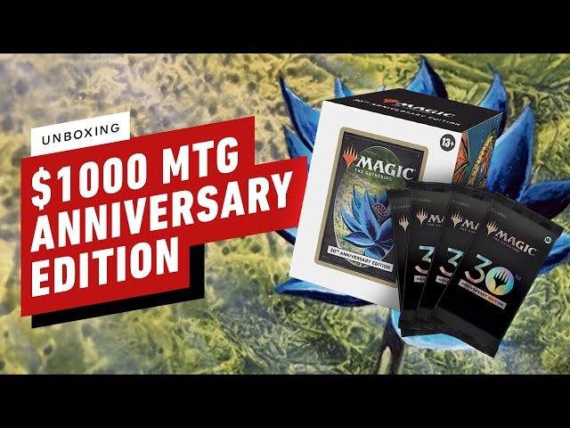 What It’s Like to Open Magic: The Gathering’s $1000 Anniversary Box