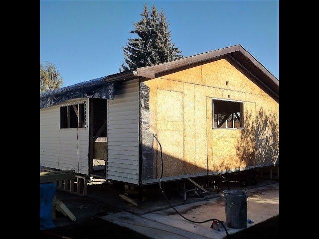 How I lifted my double garage up 21 inches