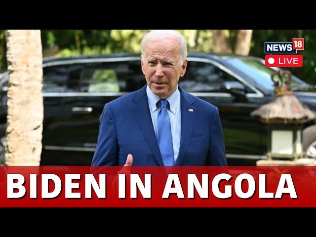 Biden Visits Angola LIVE | US Africa Relations | Joe Biden Arrives At Angola Airport | N18G