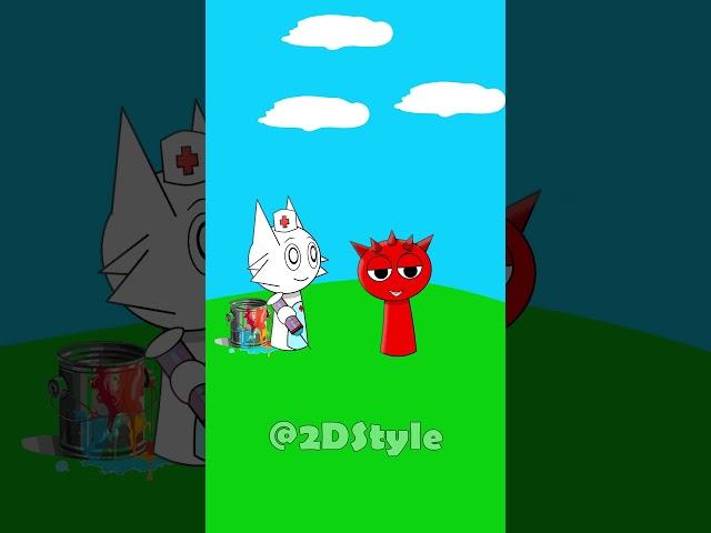 Wenda Doctor treats with colored injection Version №2 #Sprunki