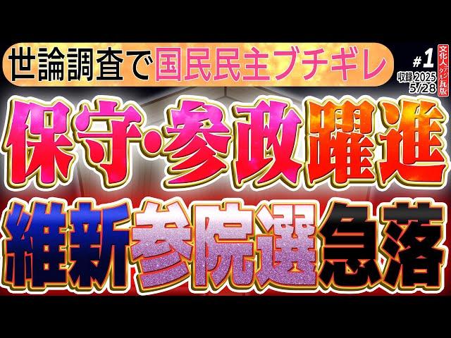 [Survey] [Conservative Party & Political Party make a big leap...!?] Opinion poll shows Ishin and...