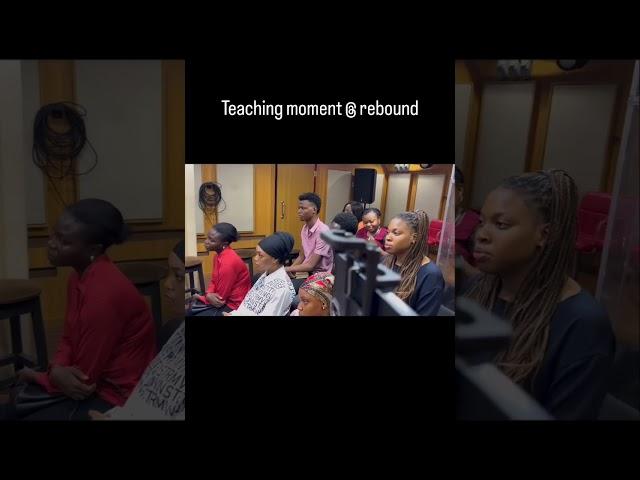 teaching moments @ Rebound conference with  Suru Bibitibi