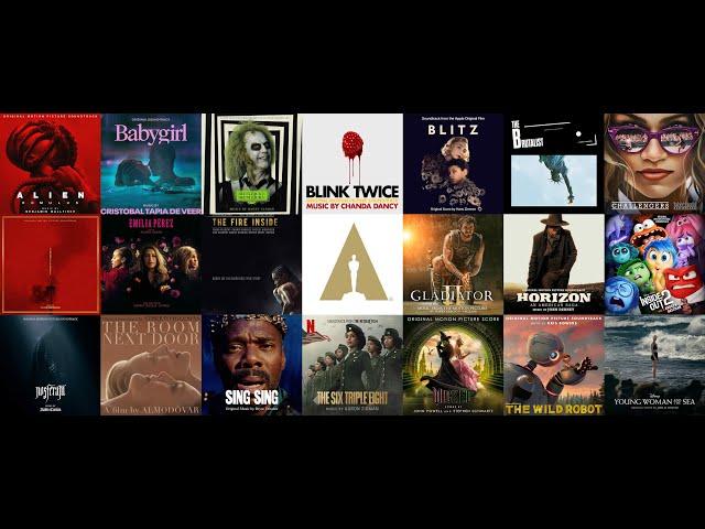 BEST ORIGINAL SCORE SHORTLIST - OSCARS 2024 / 2025