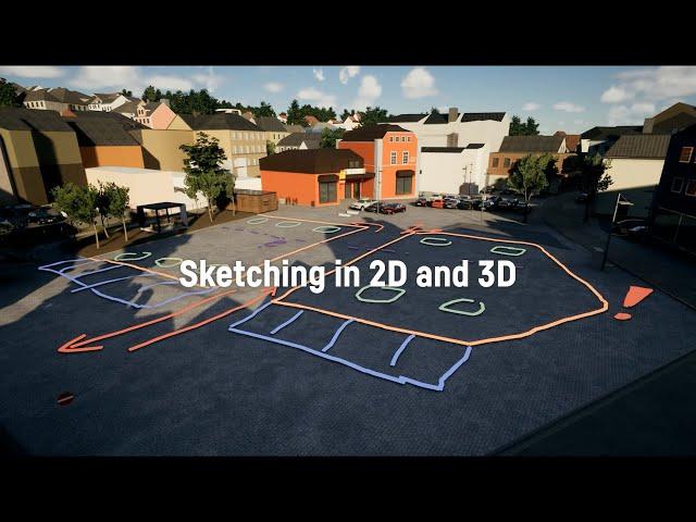 Getting Started in GeoVisual: Sketching in 2D and 3D