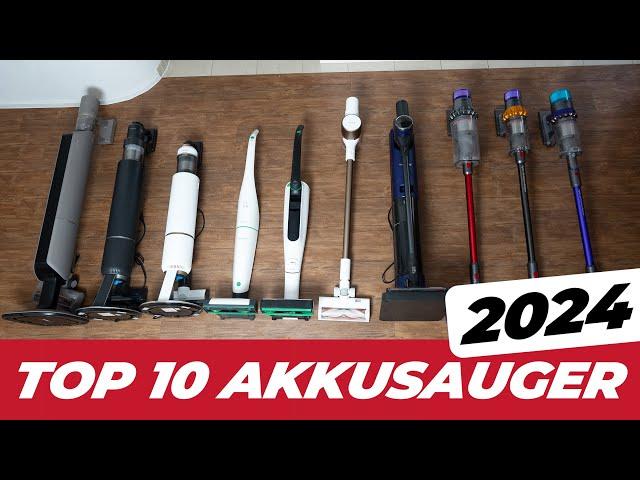 AKKU STAUBSAUGER TEST 2024 – Die 10 besten Akkusauger | Neuer Testsieger!