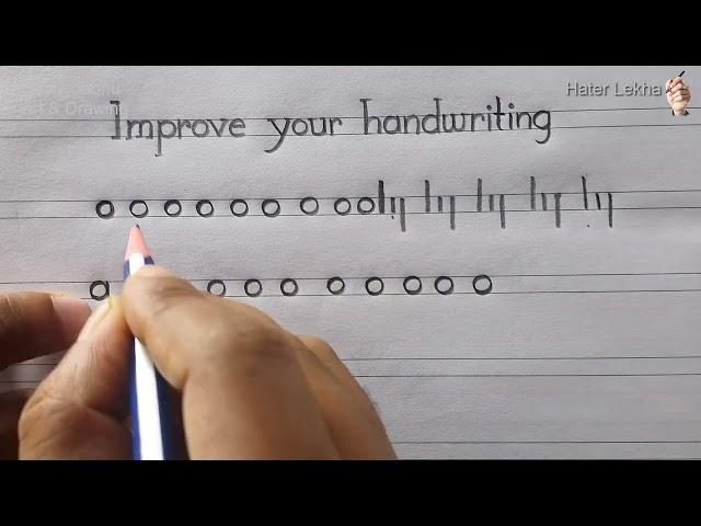 English Handwriting Tips || Lekha Sundor Korar Technique