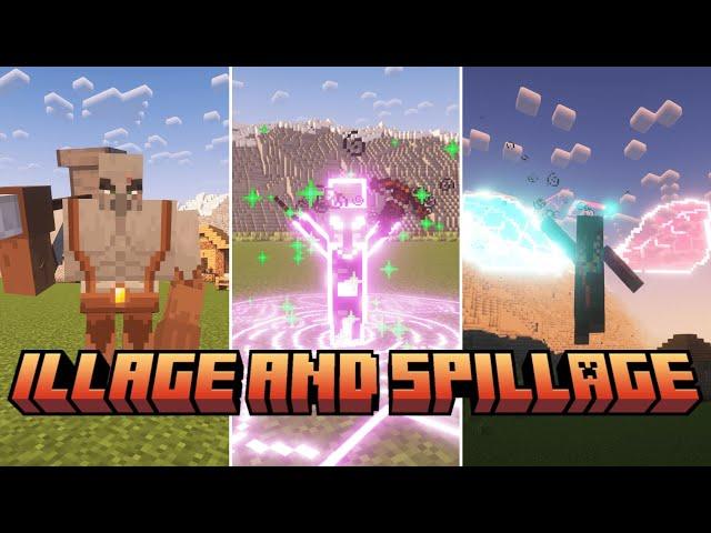 Illage and Spillage (Minecraft Mod Showcase) 1.20.1 & 1.19.2