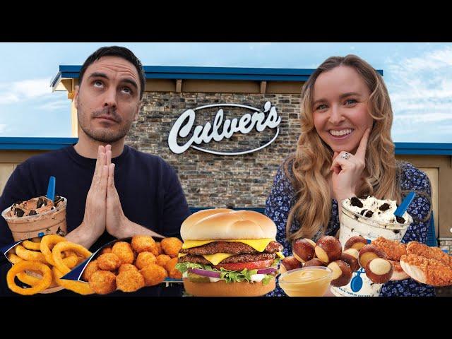 Trying Culver's Fast Food for the First Time