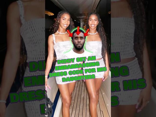 Why Diddy’s twin daughters are always dressed identically?#diddy #rapper #rapper #fyp