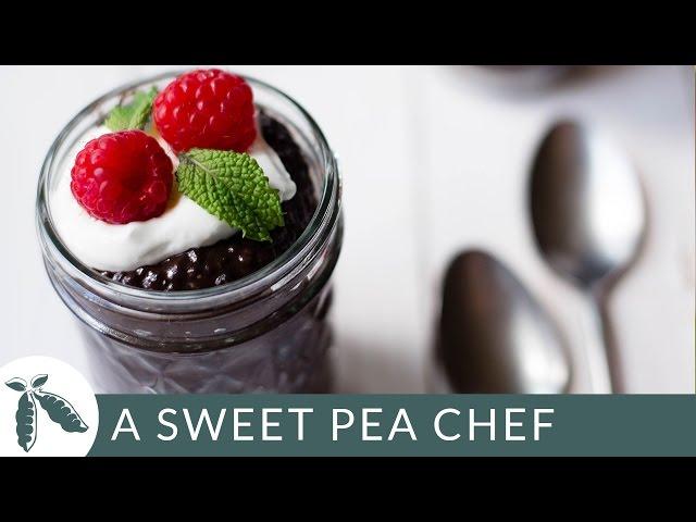 Chocolate Chia Pudding | A Sweet Pea Chef