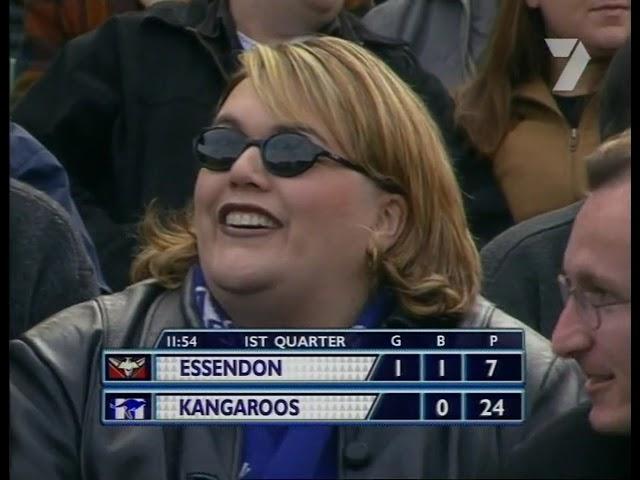 AFL 2001: Round 16 -  Essendon Bombers VS North Melbourne Kangaroos (3AW)