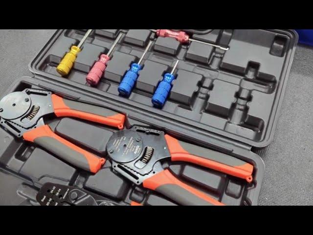 iCrimp Closed Barrel Crimper, Deutsch Connector Crimping Tool Kit