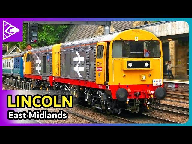 DOUBLE LOCOS! Trains at Lincoln Central 17/08/2024