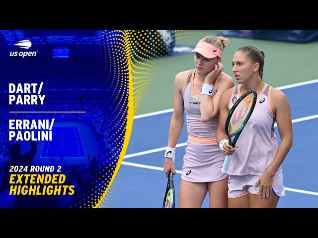 Dart/Parry vs. Errani/Paolini Extended Highlights | 2024 US Open Round 2