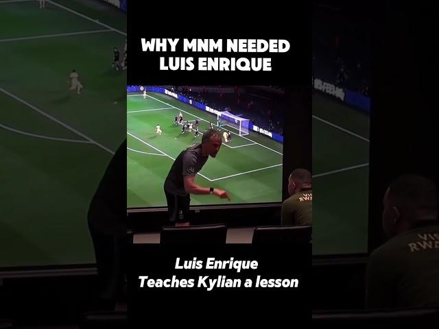 Luis Enrique Teaches Kylian Mbappe A Lesson