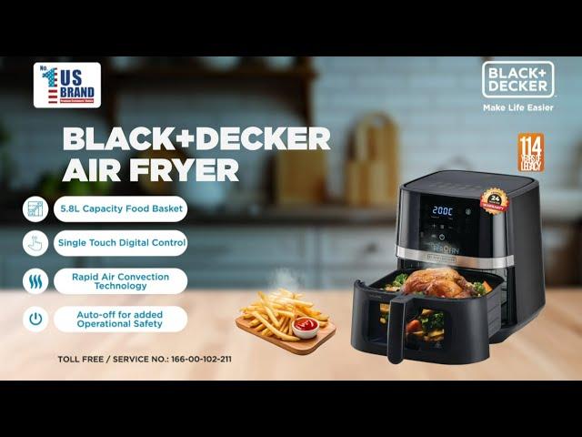 BLACK+DECKER Air Fryer