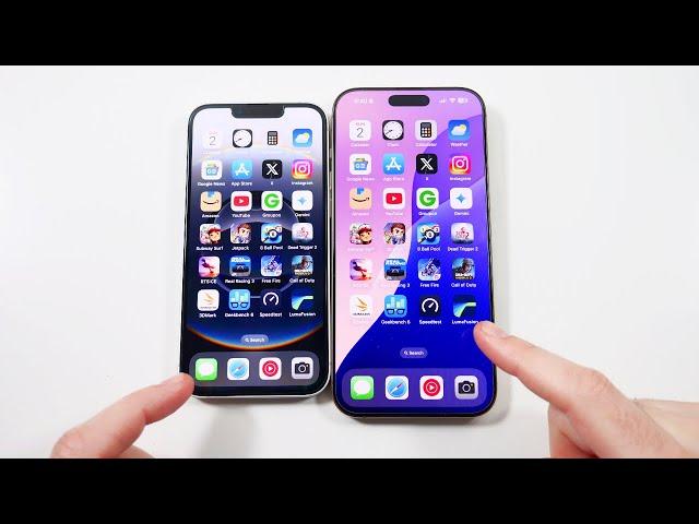 iPhone 16e vs iPhone 16 Pro Max Speed Test