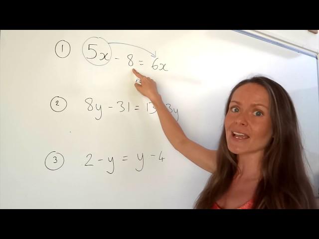 The Maths Prof: Solving Linear Equations (part 2)
