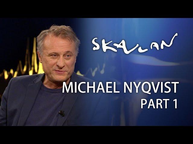 Michael Nyqvist "Plötsligt börjar man fråga hunden om vi ska byta kanal" | Part 1 | SVT/NRK/Skavlan