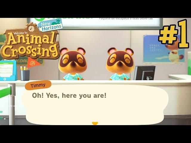 Animal Crossing New Horizons Playthrough [Part 1]