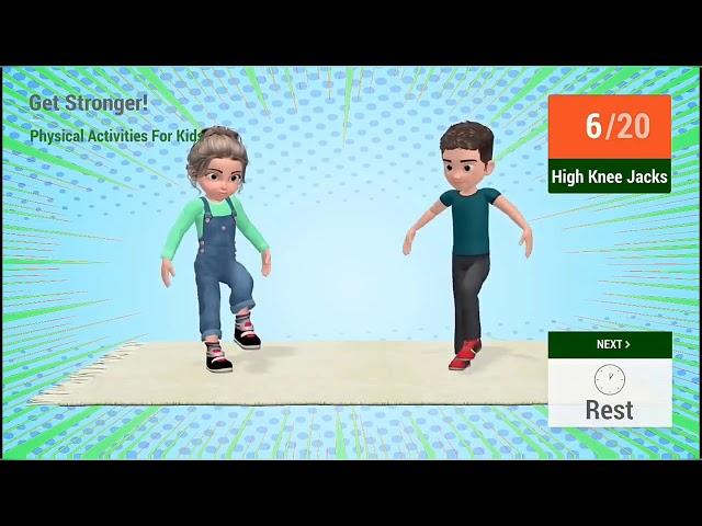 Exercise for Kids । part 7 । Shaurya Sports Academy।