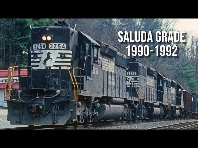 Norfolk Southern Trains on Saluda Grade (1990-1992)