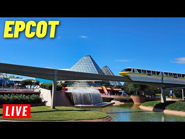  LIVE: EPCOT Monday for rides, shows at Walt Disney World 12/2/2024