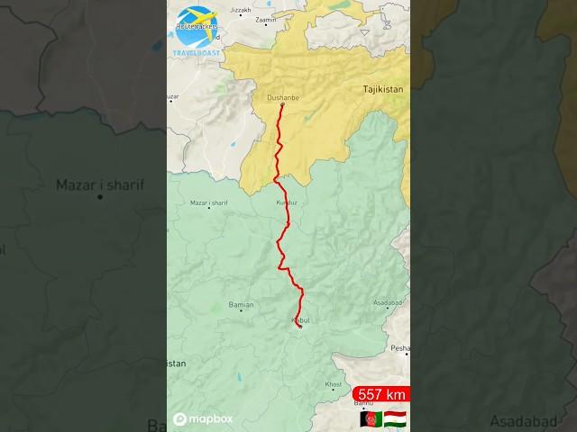 Dushanbe-Tajikistan to Kabul - Afganistan #tajikistan #afganistan