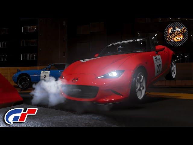 Racing the Mazda Eunos Roadster Conquering Tokyo Expressway South in GT League