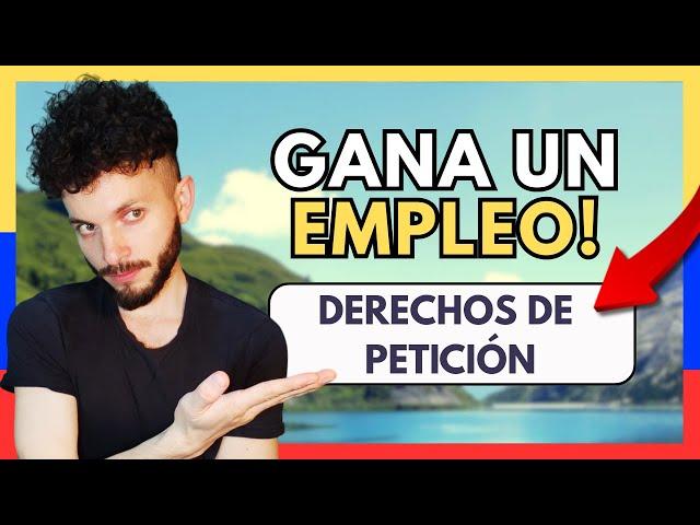 Curso GRATIS de Derechos de Petición para GANAR un EMPLEO en los Concursos de Mérito