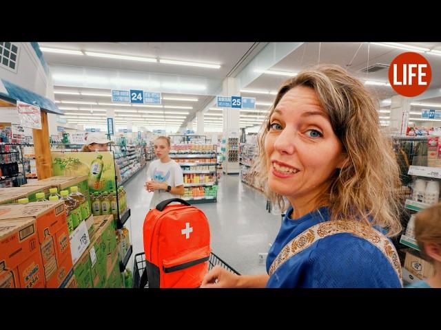 Getting Ready for a Natural Disaster  Emergency Preparation Kit | Life in Japan EP 280